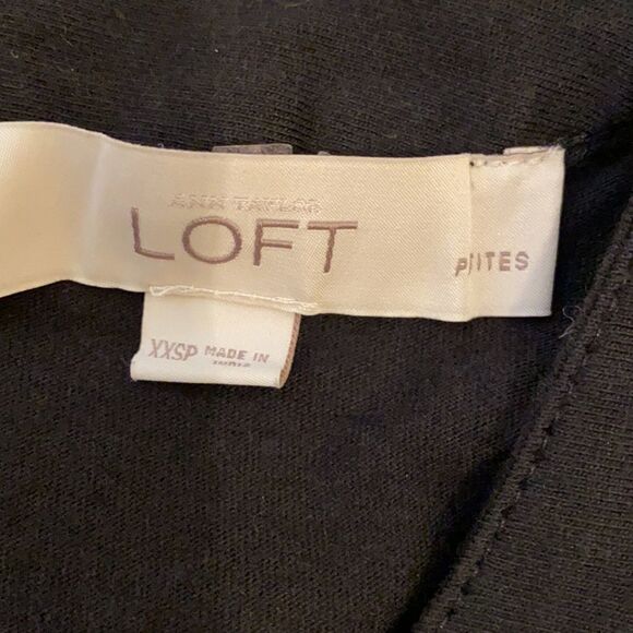 Loft Ann Taylor Black Dress Size XXS - Picture 5 of 9